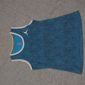 Air Jordan Blue Boys Tank Top YLG
